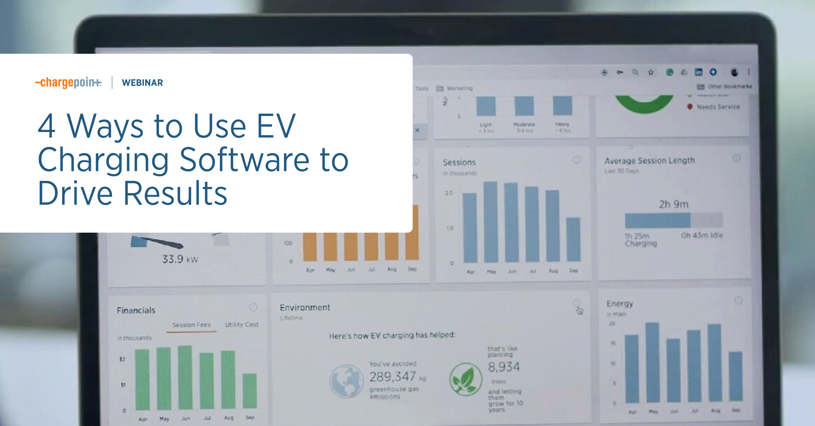 Webinar: 4 Ways to Use EV Charging Software to Drive Results 